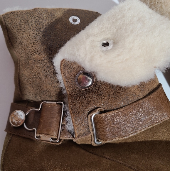 Matt bernson tundra booties shearling leather boots - Picture 14 of 16